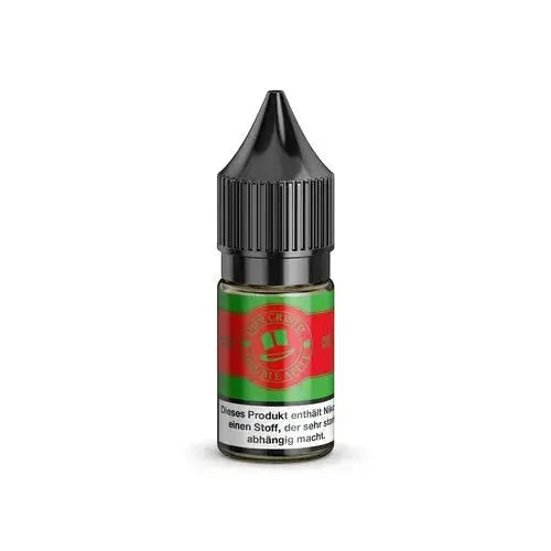 Don Cristo Double Apple Nikotinsalz 10ml E-Liquid Flasche mit Warnhinweis und schwarz-grün-rotem Etikett