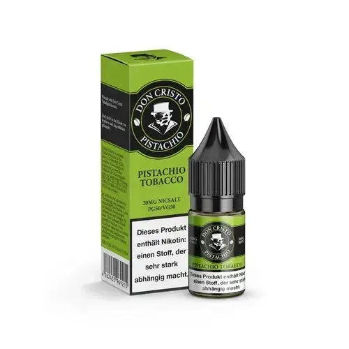 Don Cristo Pistachio Nikotinsalz 10ml 20mg Nikotin E-Liquid mit Pistazien-Tabakgeschmack