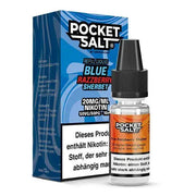 Pocket Salt Blue Razzberry Sherbet Nikotinsalz Liquid 10ml mit 20mg/ml Nikotin