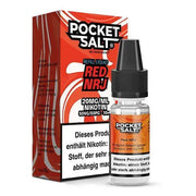 Pocket Salt Red NRJ Nikotinsalz Liquid 20mg/ml, 10ml Flasche mit roter Verpackung