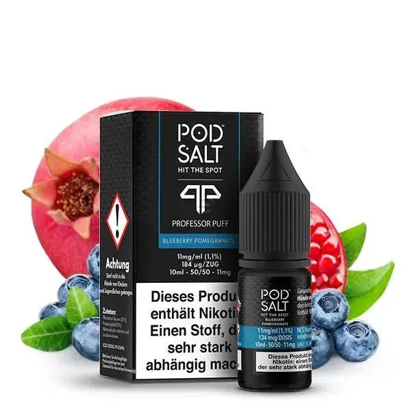 Pod Salt Fusion Blueberry Pomegranate Nikotinsalz Liquid 10 Ml. Pod Salt