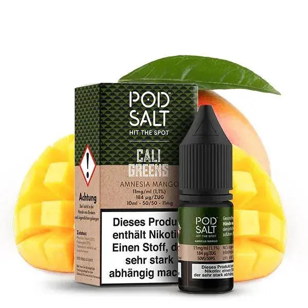 Pod Salt Fusion Amnesia Mango Nikotinsalz Liquid 10 Ml. Pod Salt
