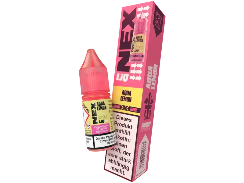 Pod Salt NexLiq Nikotinsalz Liquid 10 ml. - Aqua Lemon Pod Salt