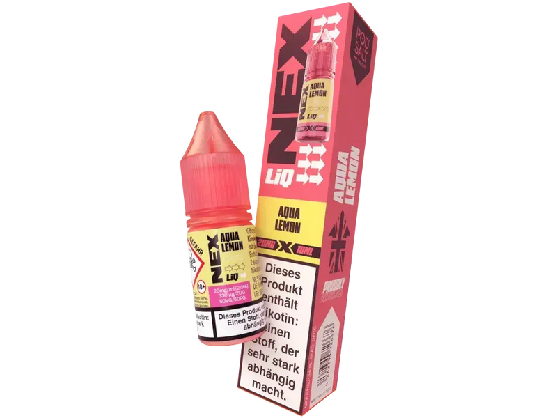 Pod Salt NexLiq Nikotinsalz Liquid 10 ml. - Aqua Lemon Pod Salt