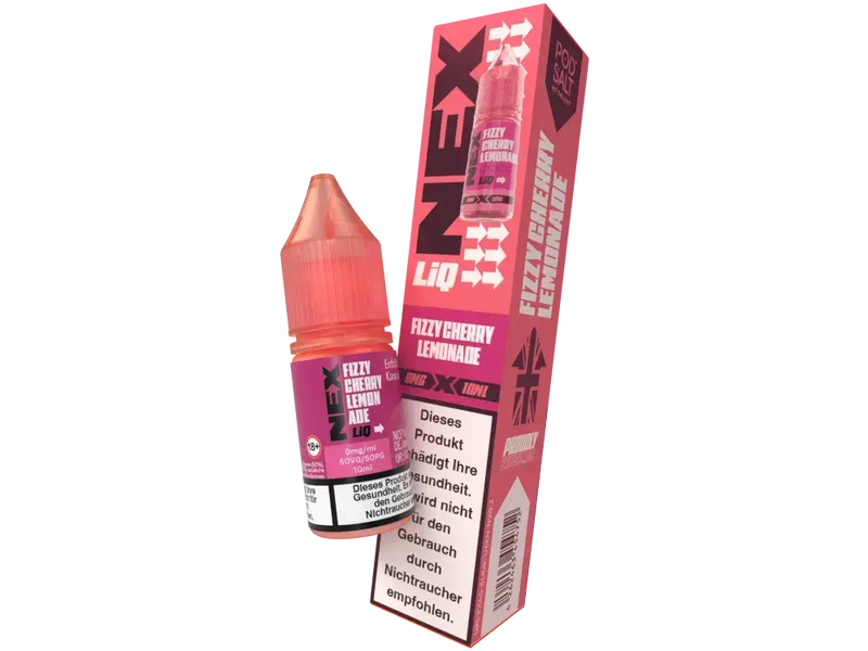 Pod Salt NexLiq Nikotinsalz Liquid 10 ml. - Fizzy Cherry Lemonade Pod Salt