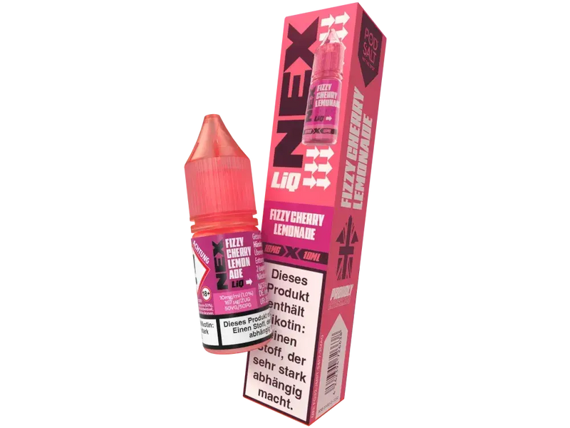 Pod Salt NexLiq Nikotinsalz Liquid 10 ml. - Fizzy Cherry Lemonade Pod Salt