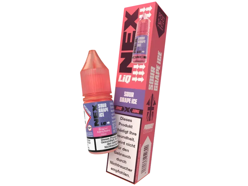 Pod Salt NexLiq Nikotinsalz Liquid 10 ml. - Sour Grape Ice Pod Salt