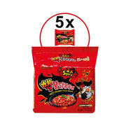 SAMYANG Instant Noodles Extra Hot Chicken (8 * 5 a 140 G.) - Smokey-Dealz