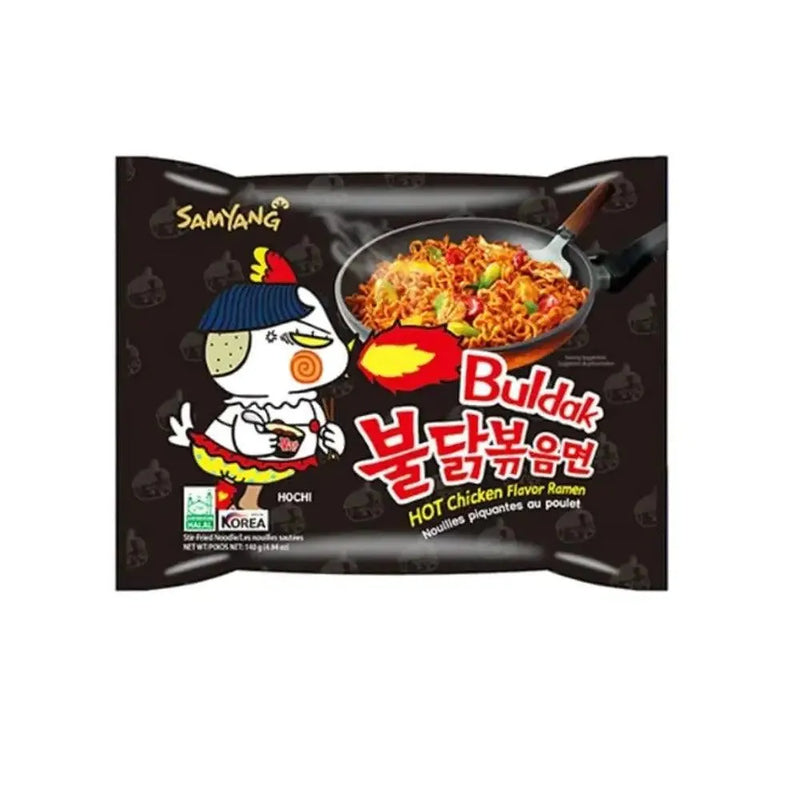 SAMYANG Instant Noodles Hot Chicken (8 * 5 a 140 G.) - Smokey-Dealz