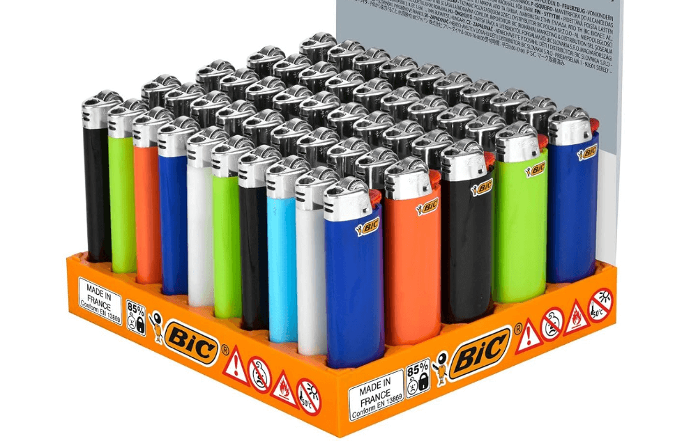 Bic Maxi Feuerzeuge - J26 - 50er Pack  ACHTUNG ab 2.000€ netto Umsatz kostenfrei - ansonsten nicht auswählen - Smokey-Dealz