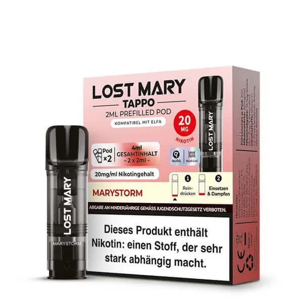 Elf Bar - Mary Storm - Lost Mary - PODS 2x 20mg - Smokey-Dealz