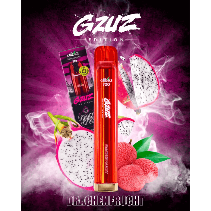 Gzuz V2 - Drachenfrucht Lychee - 20 mg Nikotin - Smokey-Dealz