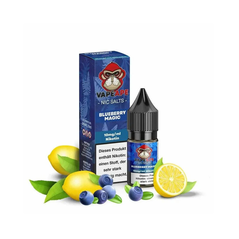 Vape Ape - Blueberry Magic - Nikotinsalz - Smokey-Dealz