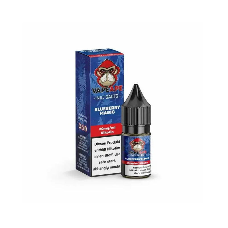 Vape Ape - Blueberry Magic - Nikotinsalz - Smokey-Dealz