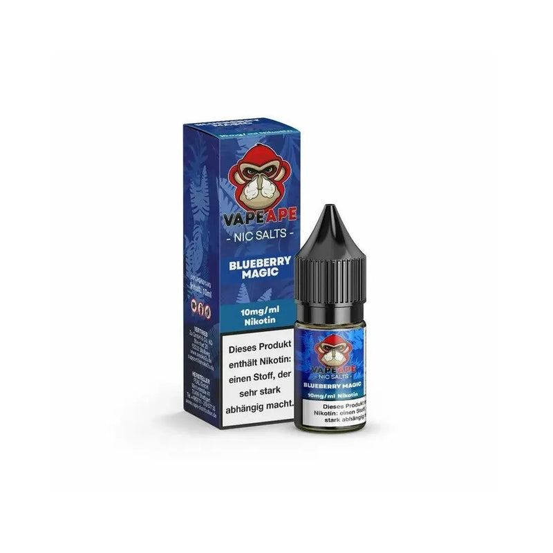 Vape Ape - Blueberry Magic - Nikotinsalz - Smokey-Dealz