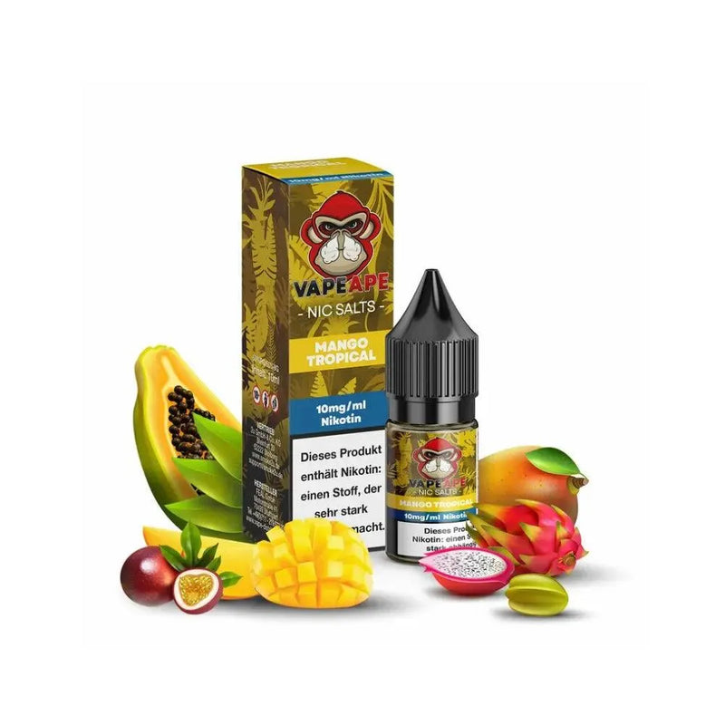 Vape Ape - Mango Tropical - Nikotinsalz - Smokey-Dealz