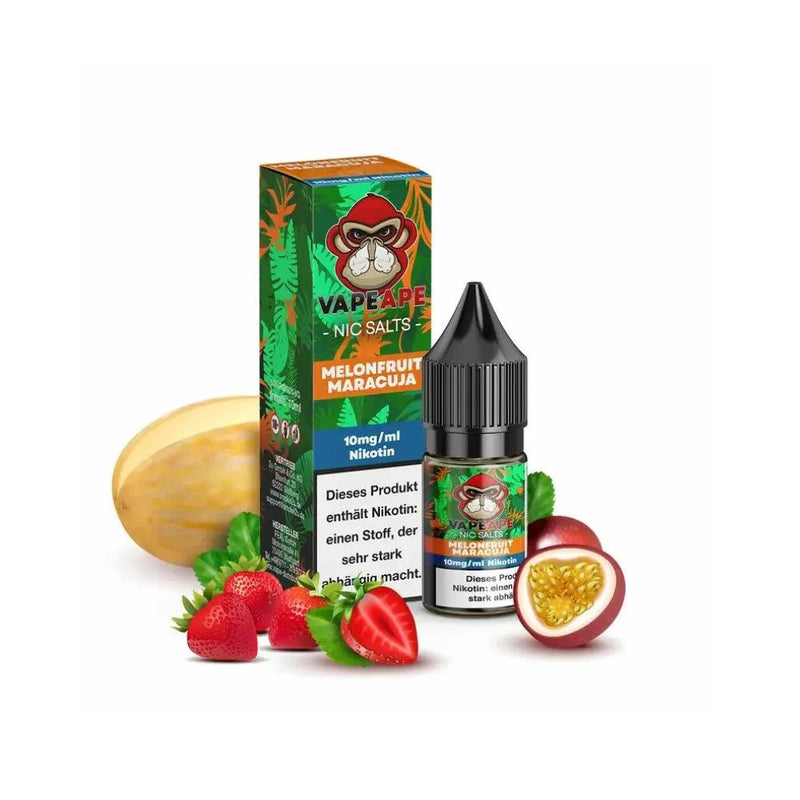 Vape Ape - Melonfruit Maracuja - Nikotinsalz - Smokey-Dealz