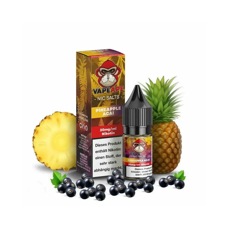Vape Ape - Pineapple Acai - Nikotinsalz - Smokey-Dealz