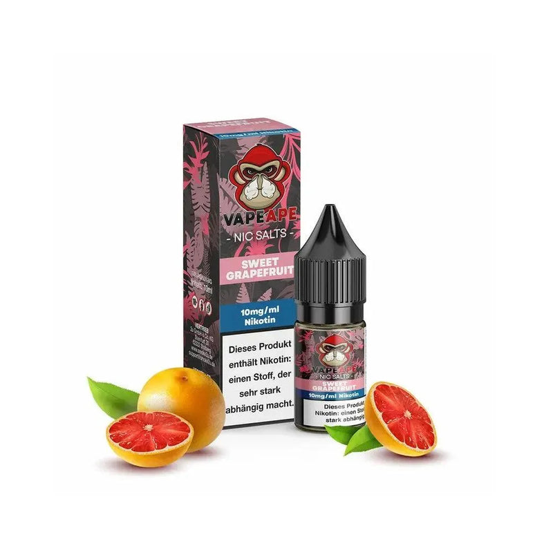 Vape Ape - Sweet Grapefruit - Nikotinsalz - Smokey-Dealz
