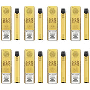 Vape Gold - GOLD BAR 600 - NS20mg - Einweg Pod Gold Bar
