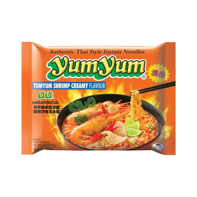 YumYum - Tom Yum Shrimp Creamy (30 * 70 g.) - Smokey-Dealz